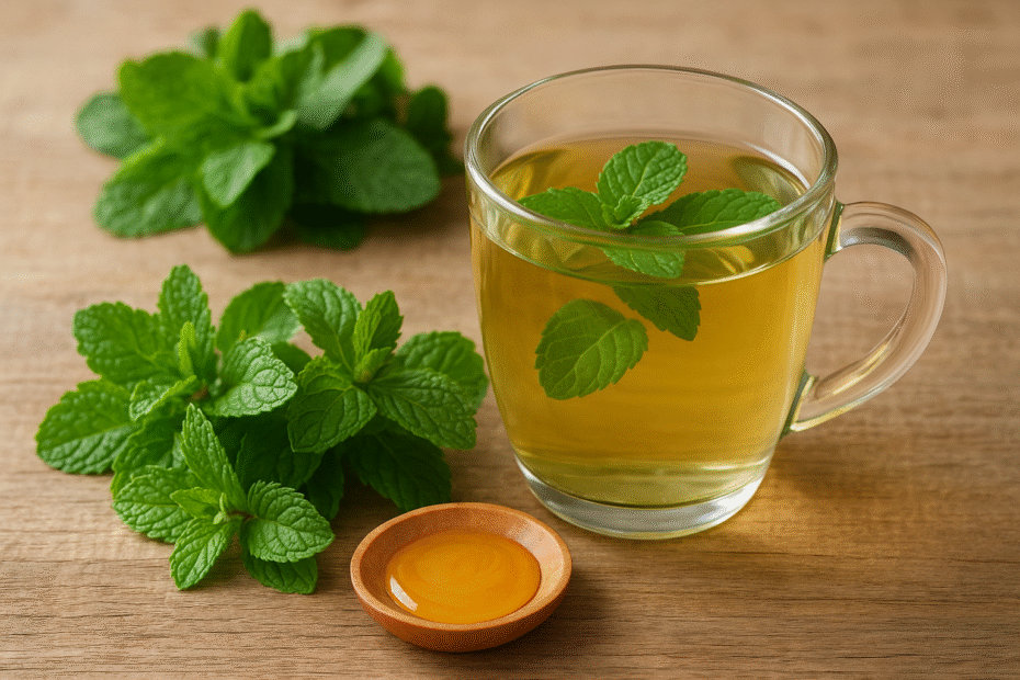 Aprenda a Preparar um Delicioso Chá de Hortelã Natural